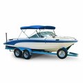 Eevelle Summerset Premium Bimini Top Kit w/ Hardware and Frame - Height 46in SS-463B72-RYL